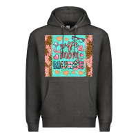 Charcoal Heather wife mom nurse tumbler Premium Hoodie - BundleAndBundleShop
