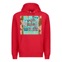 Red wife mom nurse tumbler Premium Hoodie - BundleAndBundleShop