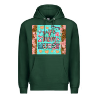 Sports Green wife mom nurse tumbler Premium Hoodie - BundleAndBundleShop