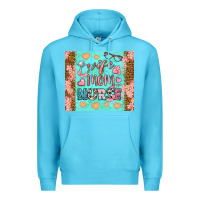 Ocean Blue wife mom nurse tumbler Premium Hoodie - BundleAndBundleShop