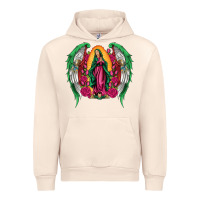 Sandshell mexican flag wings our lady of guadalupe Urban Hoodie - Artiststas