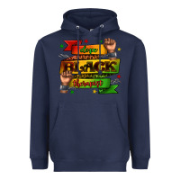 Navy dope black therapist juneteenth Heavyweight Hoodie - texasbilliewilder