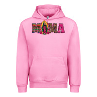 Fuchsia Pink mama our lady of guadalupe Urban Hoodie - Artiststas