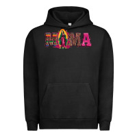 Pigment Black mama our lady of guadalupe Urban Hoodie - Artiststas