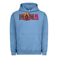 Pigment Pebble Blue mama our lady of guadalupe Urban Hoodie - Artiststas