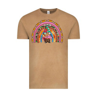 Vintage Camel teacher gnome rainbow Vintage Tee - Artiststas
