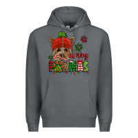 Rock merry pawmas christmas yorkie Premium Hoodie - Jasminsmagicworld