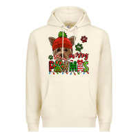 Sandshell merry pawmas christmas yorkie Premium Hoodie - Jasminsmagicworld