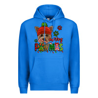 True Royal merry pawmas christmas yorkie Premium Hoodie - Jasminsmagicworld