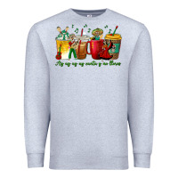 Heather Grey Ay Ay  Ay Ay Canta y No Llores Coffee Cups Premium Sweatshirt - texasbilliewilder