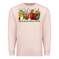 Pale Pink Ay Ay  Ay Ay Canta y No Llores Coffee Cups Premium Sweatshirt - texasbilliewilder