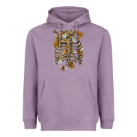 Lavender Flower rib cage bees Heavyweight Hoodie - RanaPortraitStore