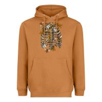 Meerkat Flower rib cage bees Heavyweight Hoodie - RanaPortraitStore