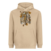 Mushroom Flower rib cage bees Heavyweight Hoodie - RanaPortraitStore