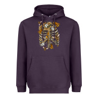 Plum Flower rib cage bees Heavyweight Hoodie - RanaPortraitStore
