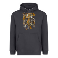 Smoke Flower rib cage bees Heavyweight Hoodie - RanaPortraitStore