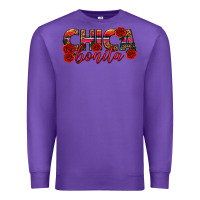 Purple Chica Bonita Premium Sweatshirt - texasbilliewilder