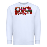White Chica Bonita Premium Sweatshirt - texasbilliewilder