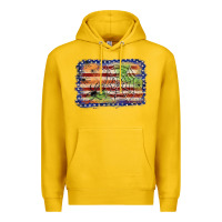 Lemon American flag halloween background Premium Hoodie - JahusDesignShop