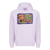 Lilac American flag halloween background Premium Hoodie - JahusDesignShop