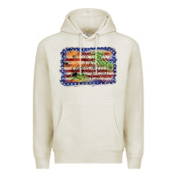 Oatmeal Heather American flag halloween background Premium Hoodie - JahusDesignShop