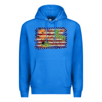 True Royal American flag halloween background Premium Hoodie - JahusDesignShop