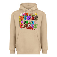 Mushroom not all heros wear capes Heavyweight Hoodie - Zillion Design Studio