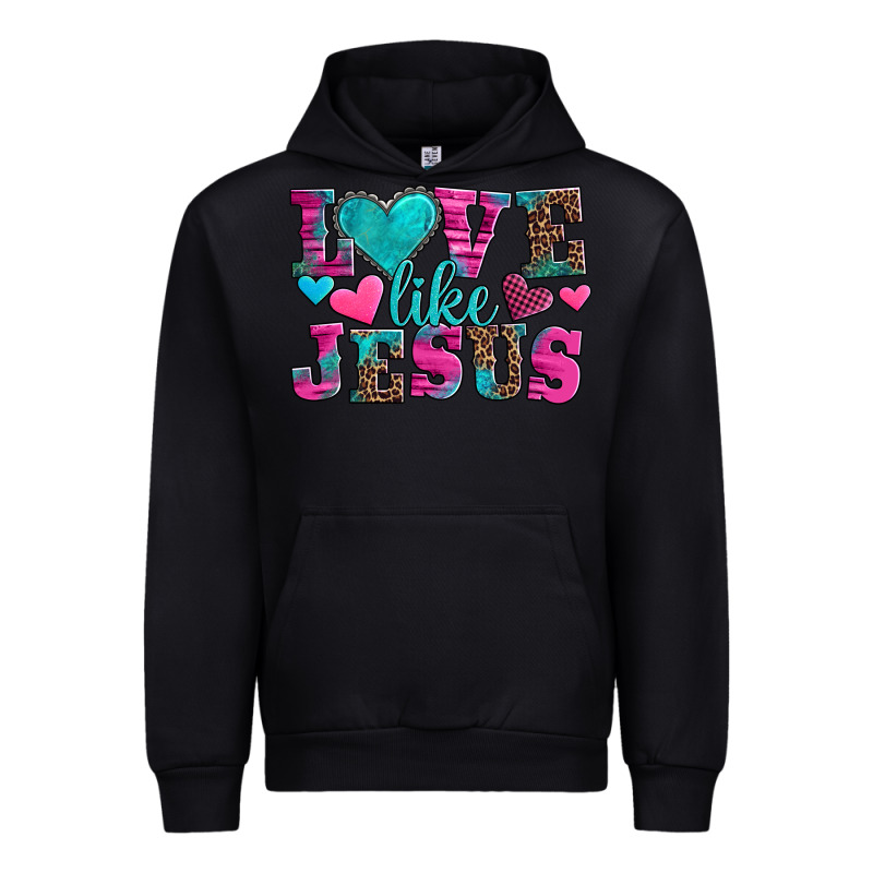 Love Like Jesus Valentine's Day Urban Hoodie by AdoDesignShop | Teevron