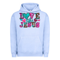 Pigment Grape Ice love like jesus valentine's day Urban Hoodie - AdoDesignShop