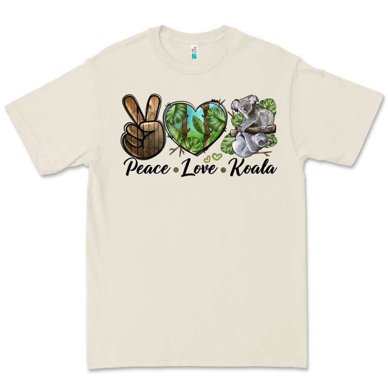 Peace Love Koala Premium Tee by LillyAllenDesigns | Teevron