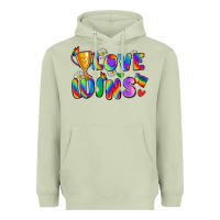 Matcha love wins Heavyweight Hoodie - Zillion Design Studio