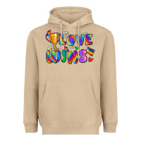 Mushroom love wins Heavyweight Hoodie - Zillion Design Studio