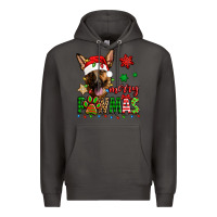 Smoke merry pawmas christmas german shepherd Premium Hoodie - Jasminsmagicworld
