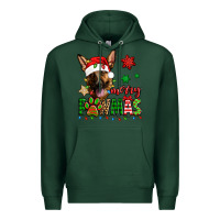 Sports Green merry pawmas christmas german shepherd Premium Hoodie - Jasminsmagicworld