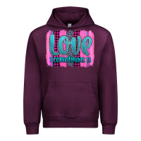 Mauve Wine love corinthians 13 valentine's day brushstroke Urban Hoodie - AdoDesignShop