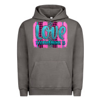 Pigment Tornado love corinthians 13 valentine's day brushstroke Urban Hoodie - AdoDesignShop