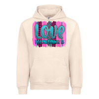 Sandshell love corinthians 13 valentine's day brushstroke Urban Hoodie - AdoDesignShop