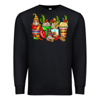 Black mexican gnomes coffee cups Premium Sweatshirt - Zillion Design Studio