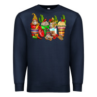 Mexican Gnomes Coffee Cups Premium Sweatshirt | Teevron