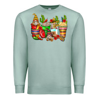 Seafoam mexican gnomes coffee cups Premium Sweatshirt - Zillion Design Studio