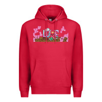 Cardinal watercolor love nurse libbey glass Premium Hoodie - BundleAndBundleShop