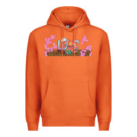 Carrot watercolor love nurse libbey glass Premium Hoodie - BundleAndBundleShop