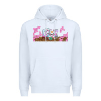 White watercolor love nurse libbey glass Premium Hoodie - BundleAndBundleShop
