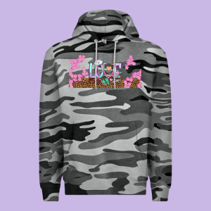 Watercolor Love Nurse Libbey Glass Premium Hoodie Designed By Bundleandbundleshop