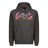 Smoke watercolor love nurse libbey glass Premium Hoodie - BundleAndBundleShop