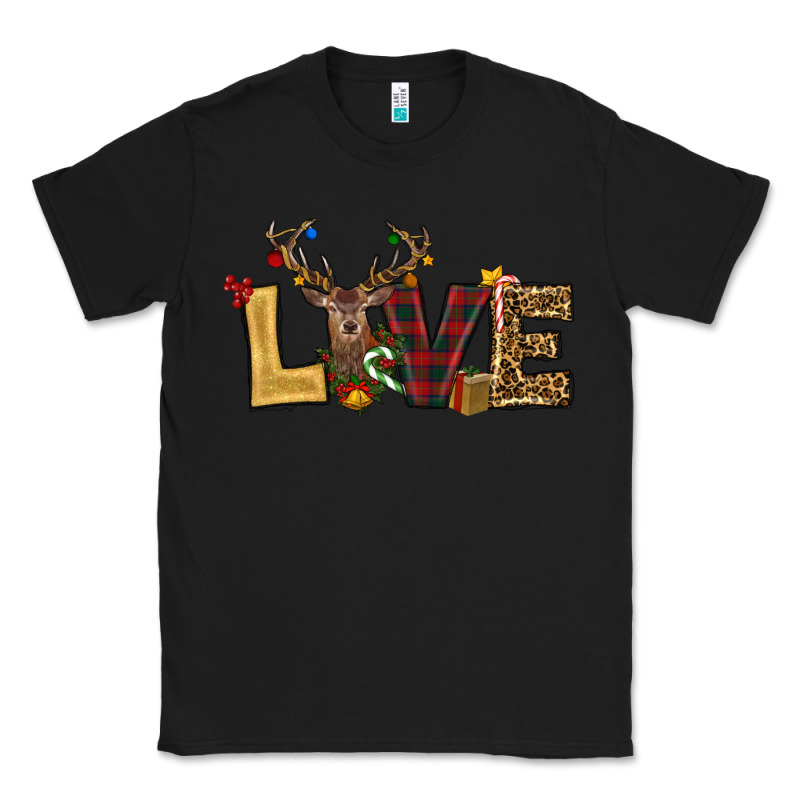 Christmas Reindeer Love Classic Tee by RanaPortraitStore | Teevron