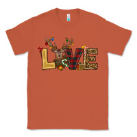 Copper christmas reindeer love Classic Tee - RanaPortraitStore