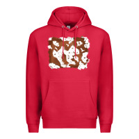 Cardinal cowhide Premium Hoodie - RanaPortraitStore