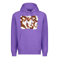 Purple cowhide Premium Hoodie - RanaPortraitStore