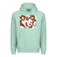 Seafoam cowhide Premium Hoodie - RanaPortraitStore